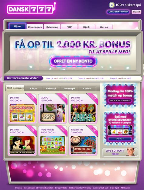 Danske spilleautomater online .